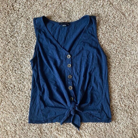 Sanctuary Tie Front Tank - Picture 1 of 4